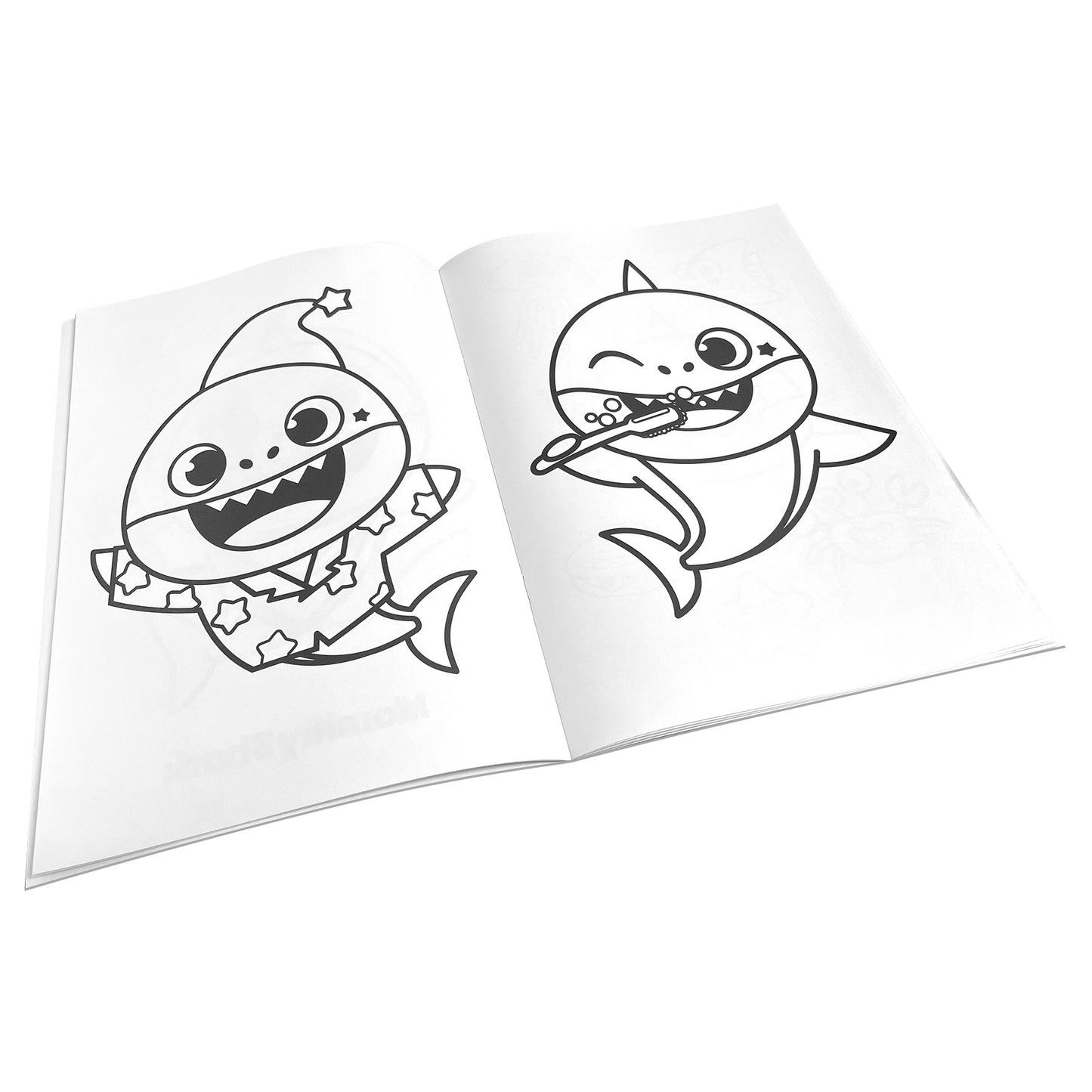 Baby Shark Colouring Book