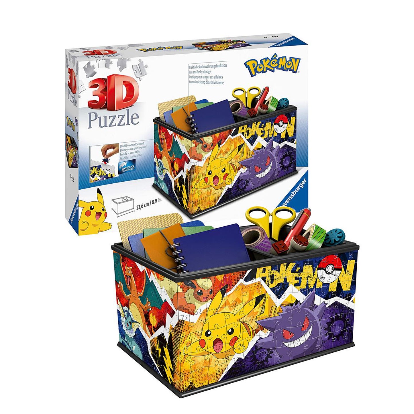 Pokemon Storage Box 223 Piece 3D Puzzle