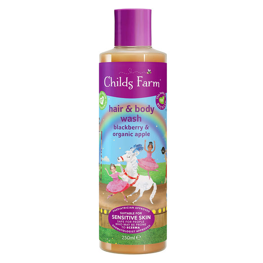 Hair & body wash blackberry & organic apple 250ml
