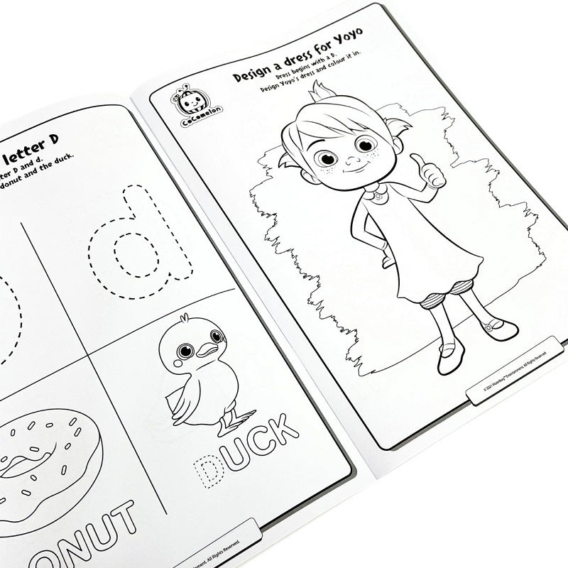CoComelon ABC Colouring Book 32 pages