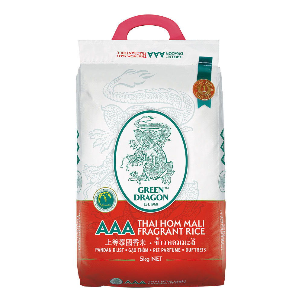 Green Dragon Thai Hom Mali Fragrant Rice 5kg