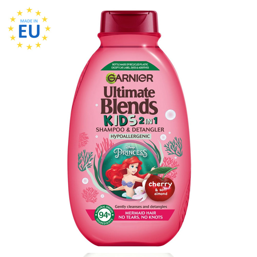 Ultimate Blends Kids Princess Ariel In 1 Shampoo & Detangler 250ml