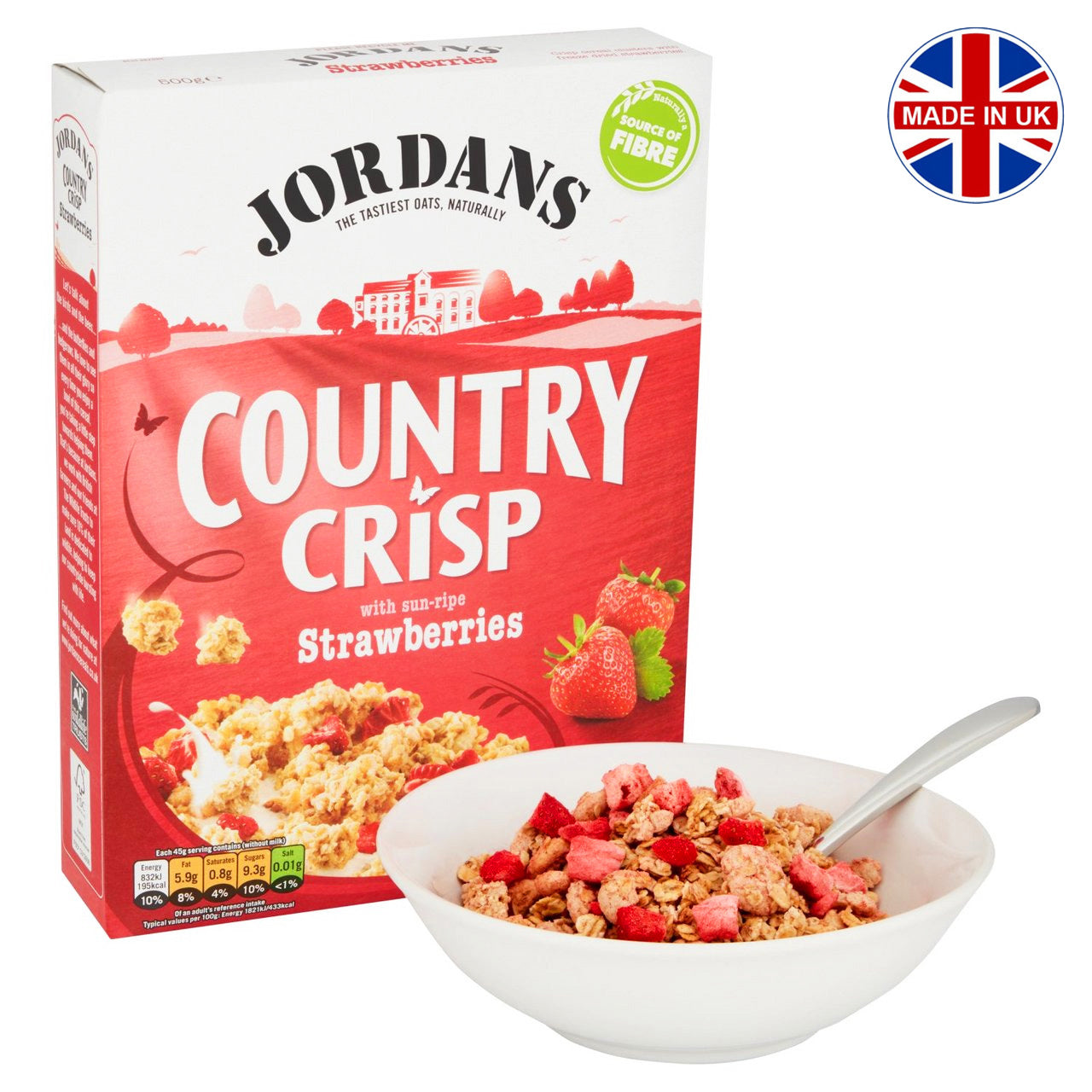 Strawberry Country Crisp Cereal 500g