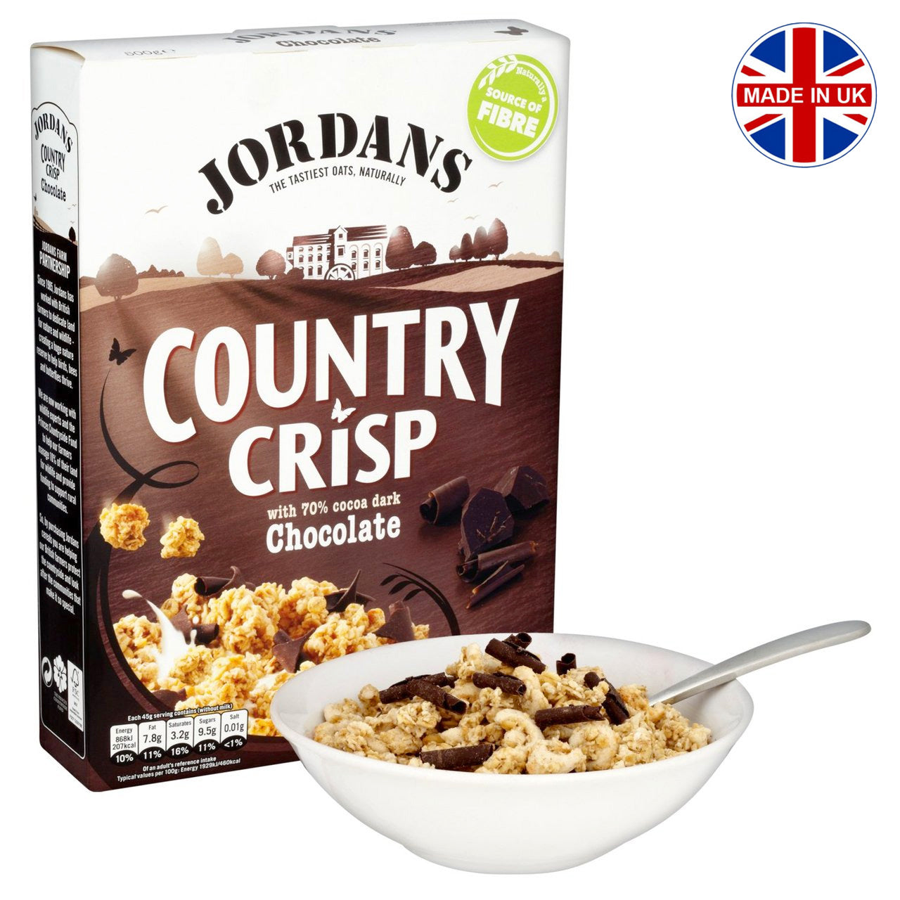 Dark Chocolate Country Crisp Cereal 500g