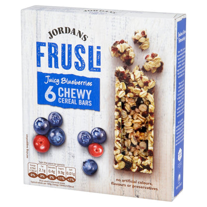 Blueberry Burst Frusli Cereal Bars 6 x 30g