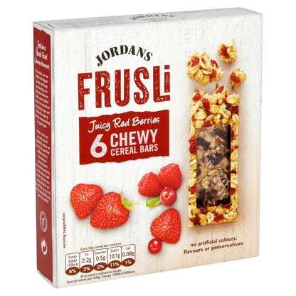 Red Berries Frusli Cereal Bars 6 x 30g