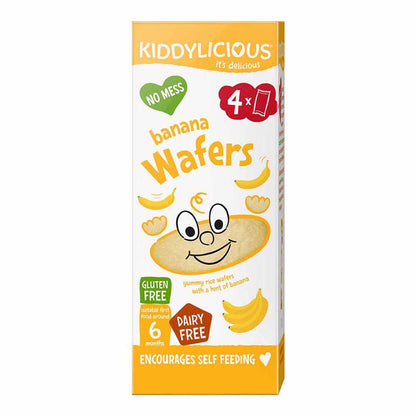 Banana Mini Wafers 4x4g