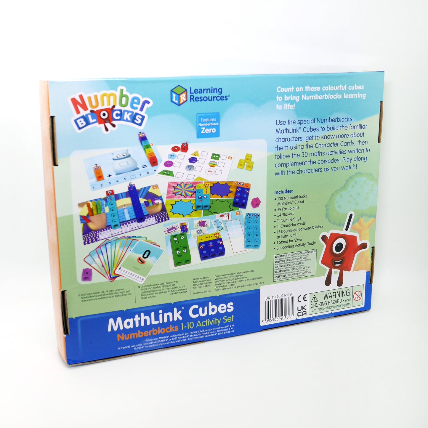 Numberblocks MathLink Cubes Learning Resources toys 1-10 Activity Set