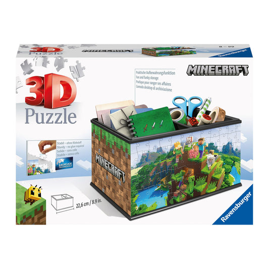 Minecraft Storage Box 223 Piece 3D Puzzle