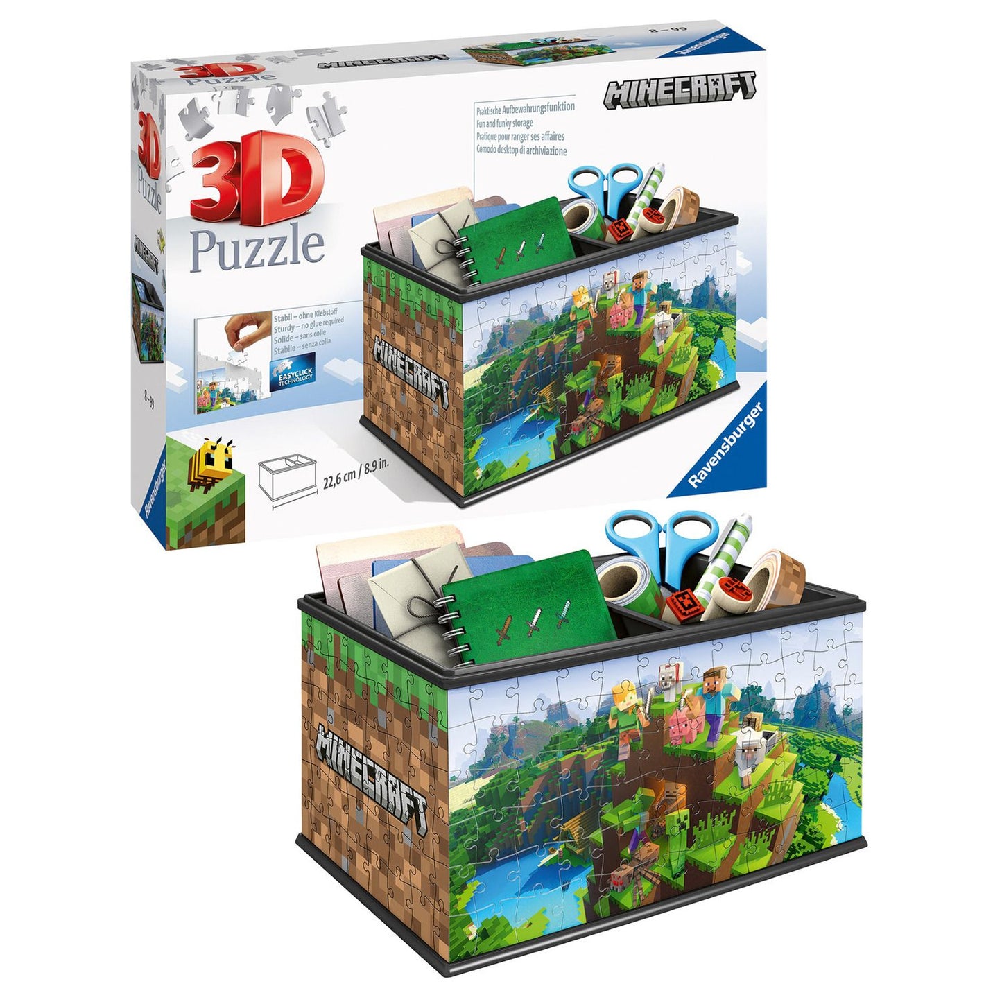 Minecraft Storage Box 223 Piece 3D Puzzle