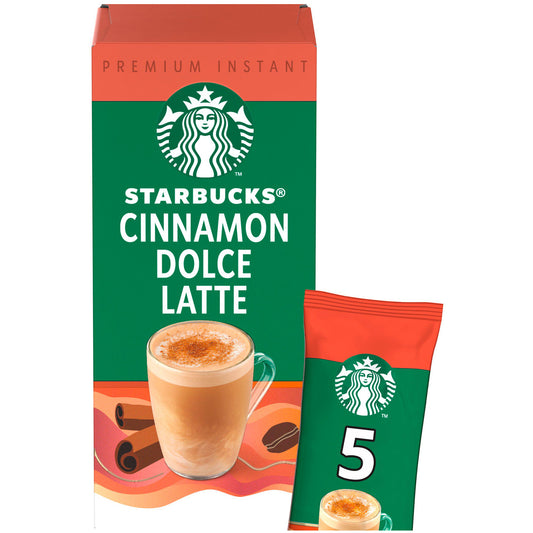 Cinnamon Dolce Latte Premium instant Coffee 5 Sachets