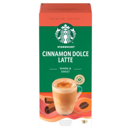 Cinnamon Dolce Latte Premium instant Coffee 5 Sachets