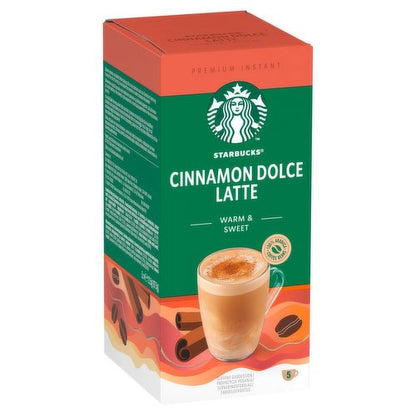 Cinnamon Dolce Latte Premium instant Coffee 5 Sachets