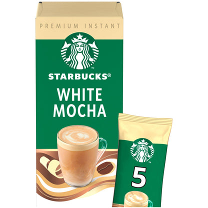 White Mocha Premium instant Coffee 5 Sachets