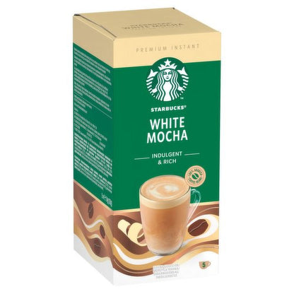 White Mocha Premium instant Coffee 5 Sachets