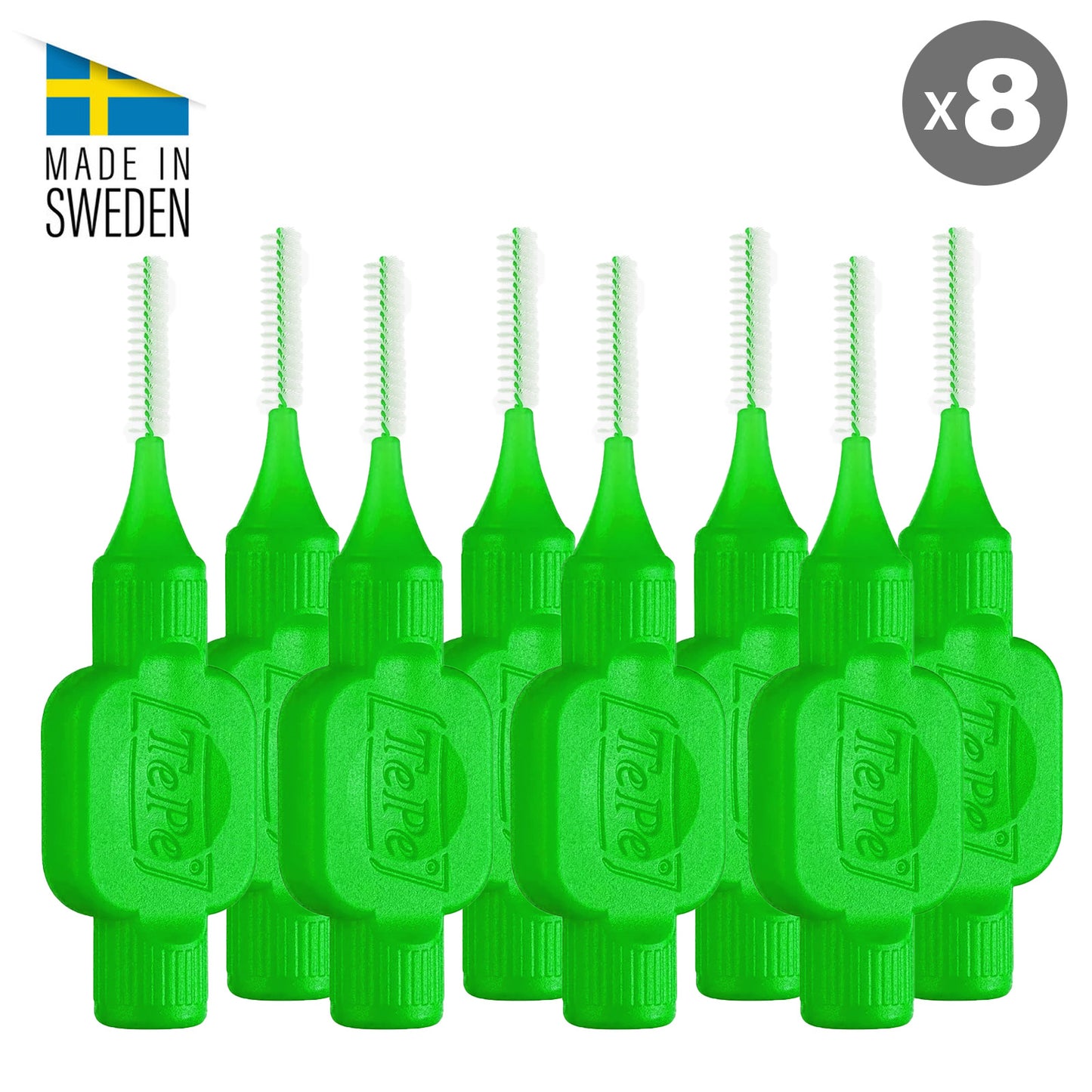 Interdental Brush Green Original 0.8mm (8pcs)