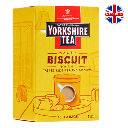 Yorkshire Tea Biscuit Brew 40 per pack