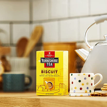 Yorkshire Tea Biscuit Brew 40 per pack