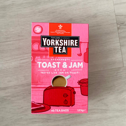 Yorkshire Tea Toast & Jam Brew 40 per pack