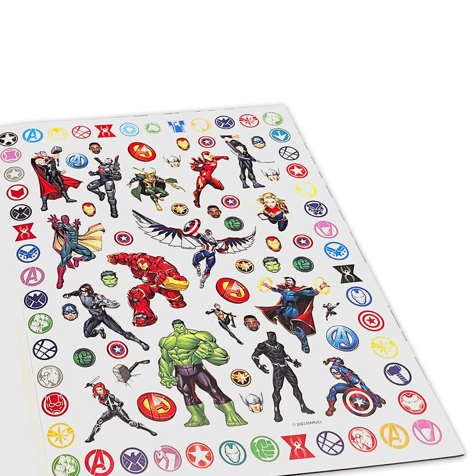 Avengers 500 Stickers activity book