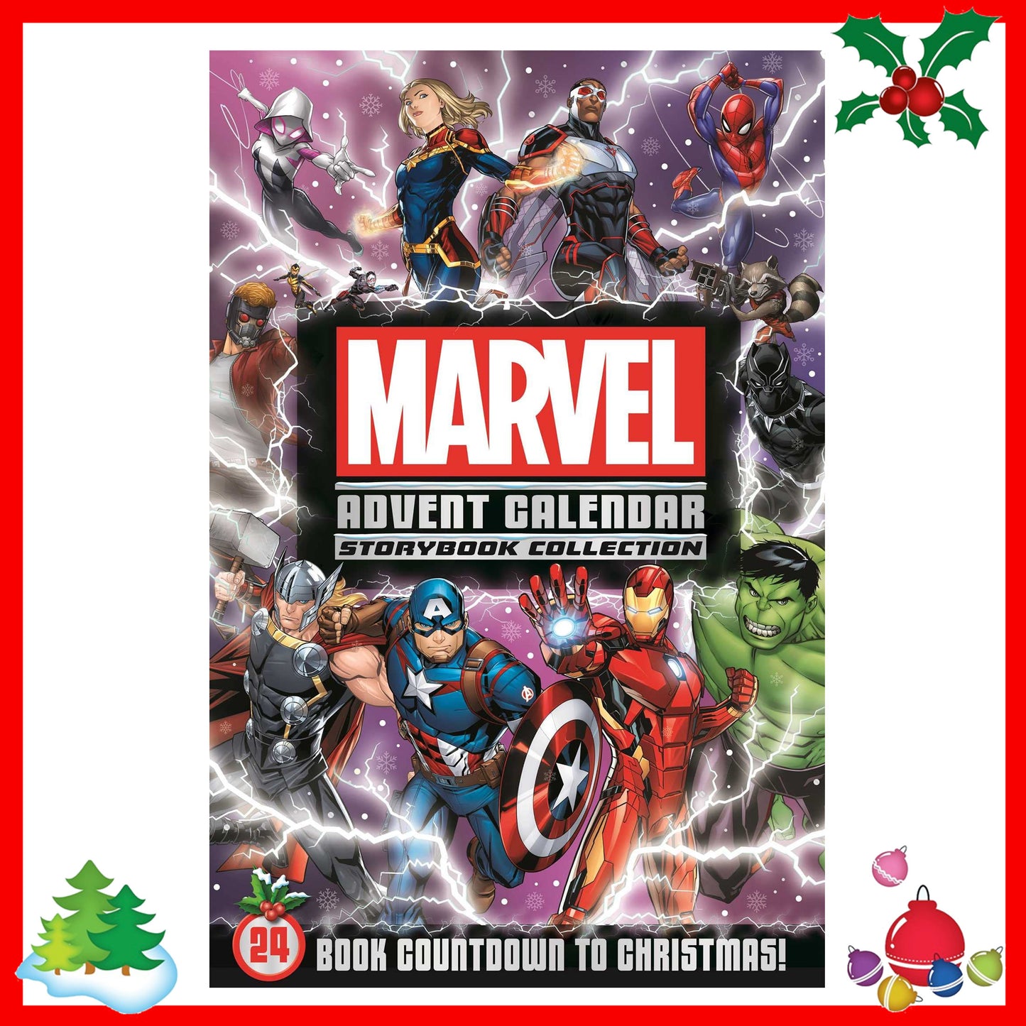 MARVEL Avengers Advent Book Collection 24 books (published in 2022)