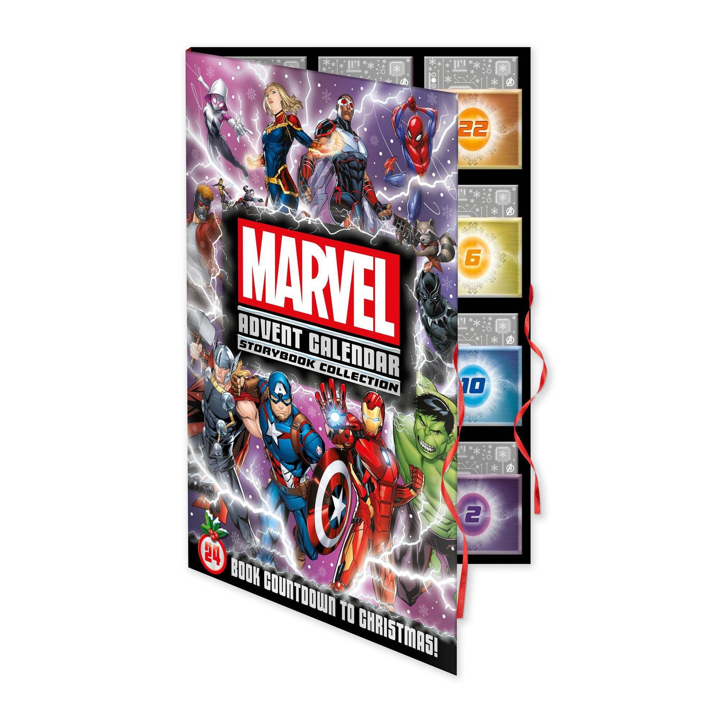 MARVEL Avengers Advent Book Collection 24 books (published in 2022)