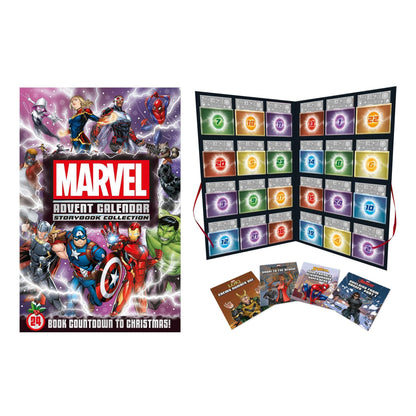 MARVEL Avengers Advent Book Collection 24 books (published in 2022)