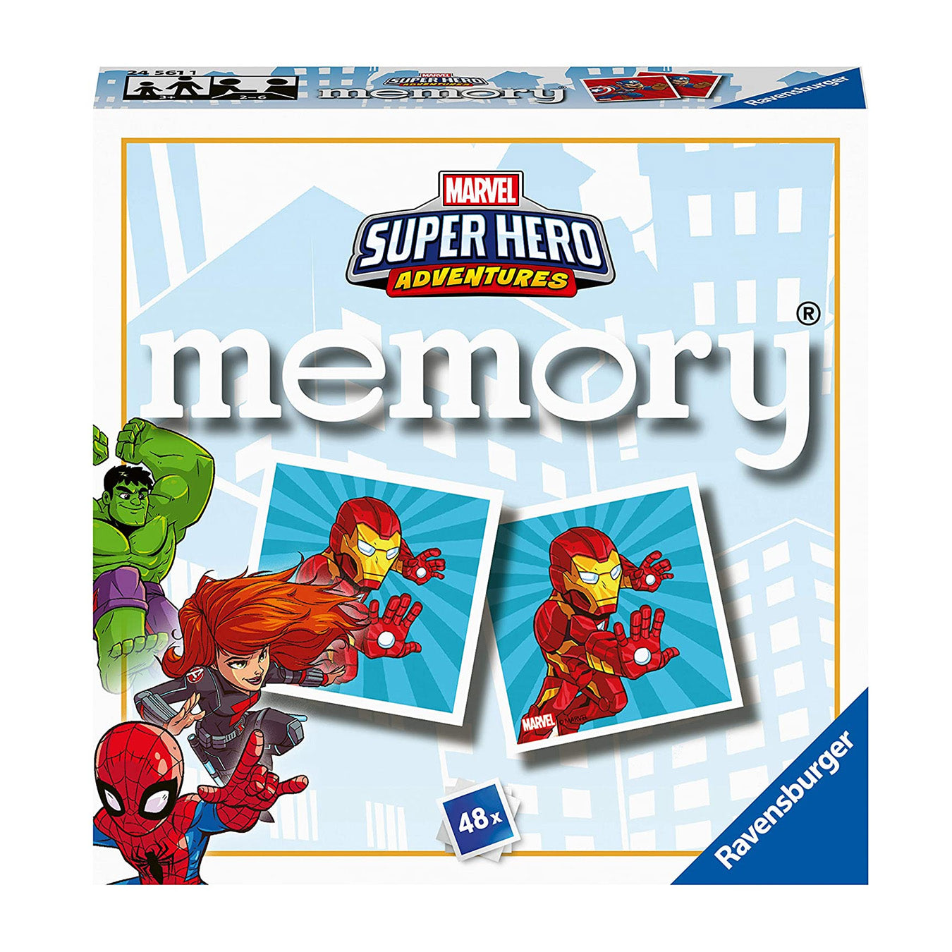 Marvel Avengers 48 cards mini matching game – Mans Wholesale Limited