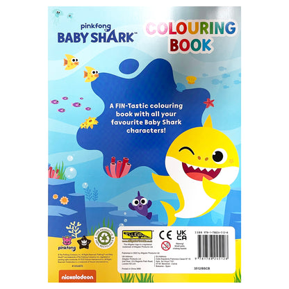 Baby Shark Colouring Book