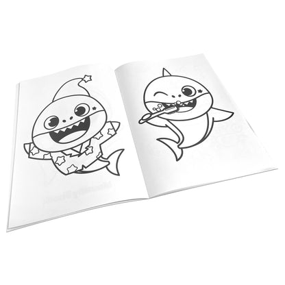 Baby Shark Colouring Book