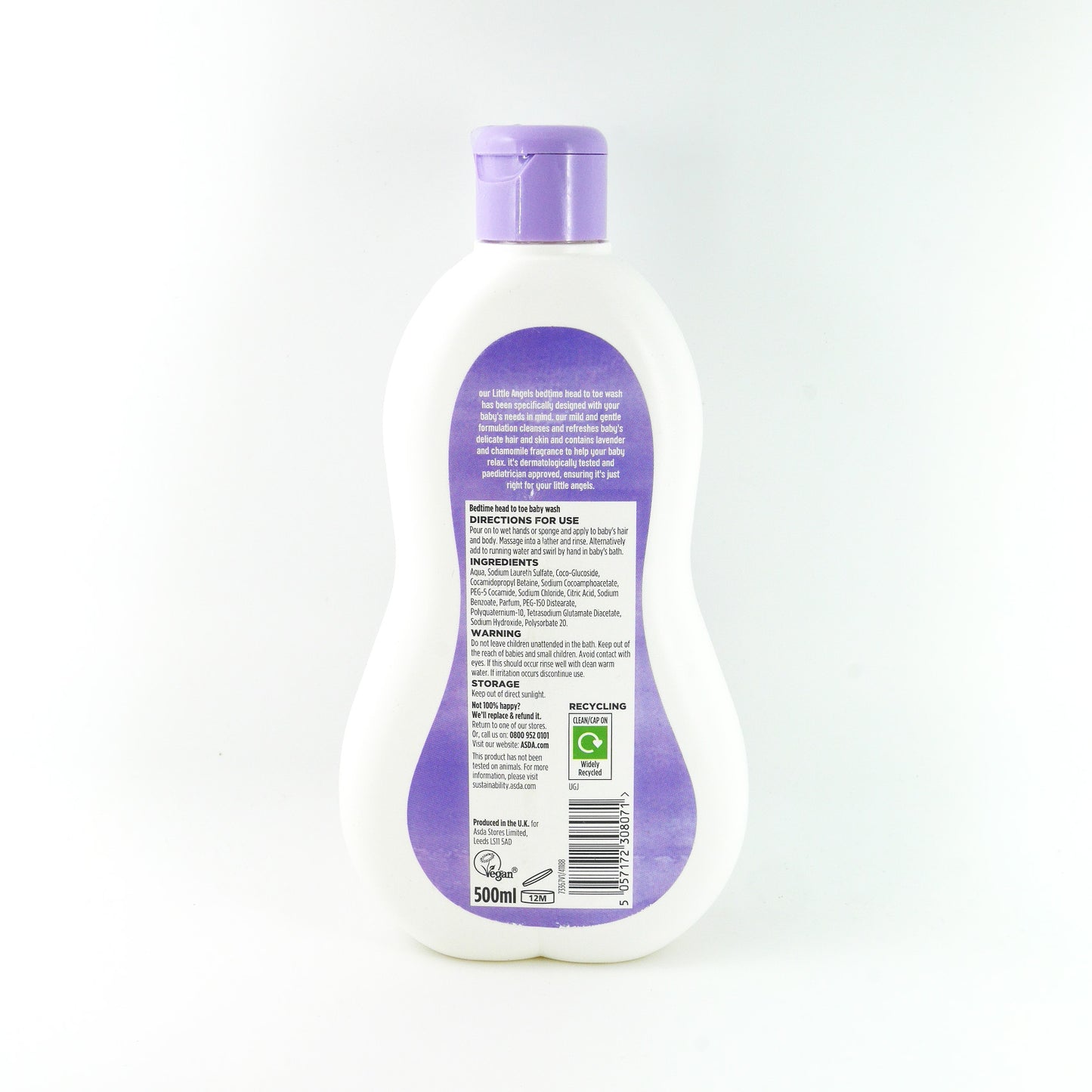 Child Bedtime head to toe wash 500ml