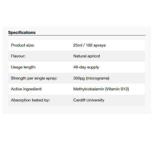 Boost B12 Oral Spray 25ml