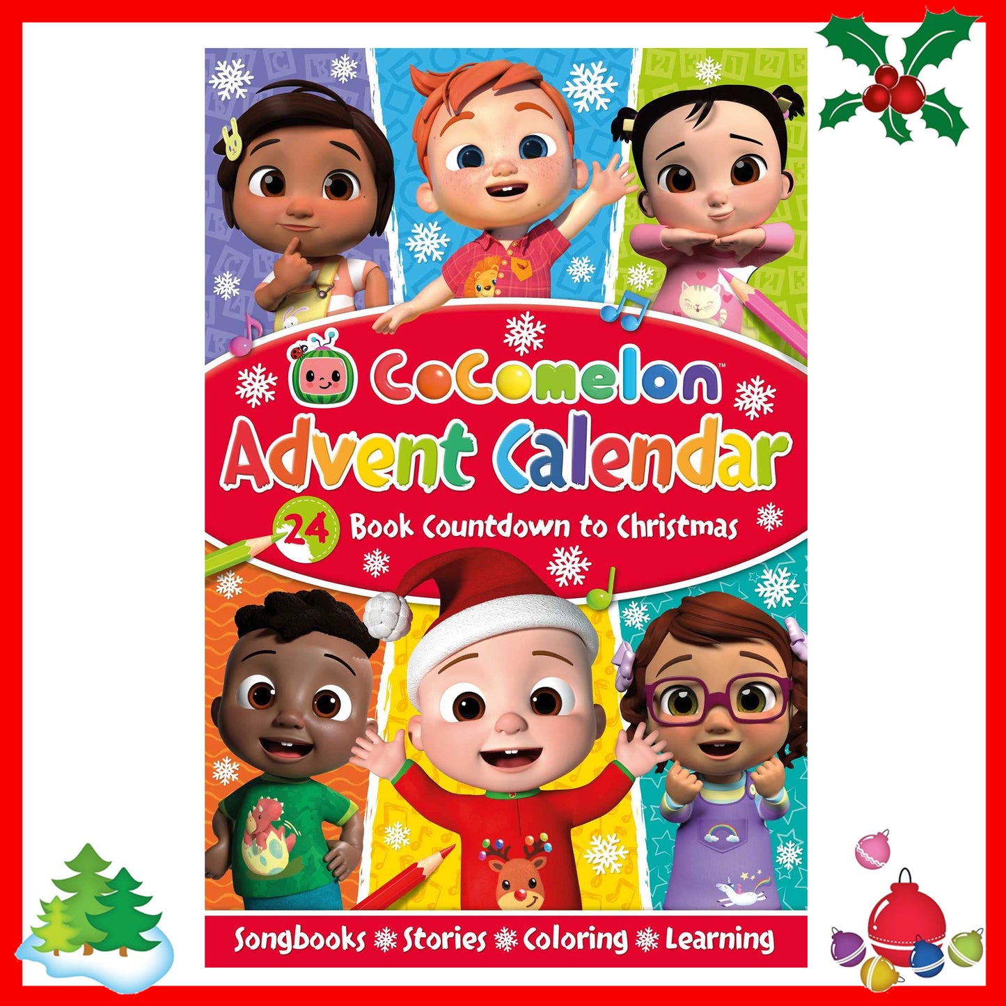 CoComelon Advent Book Collection 24 books (published in 2022)