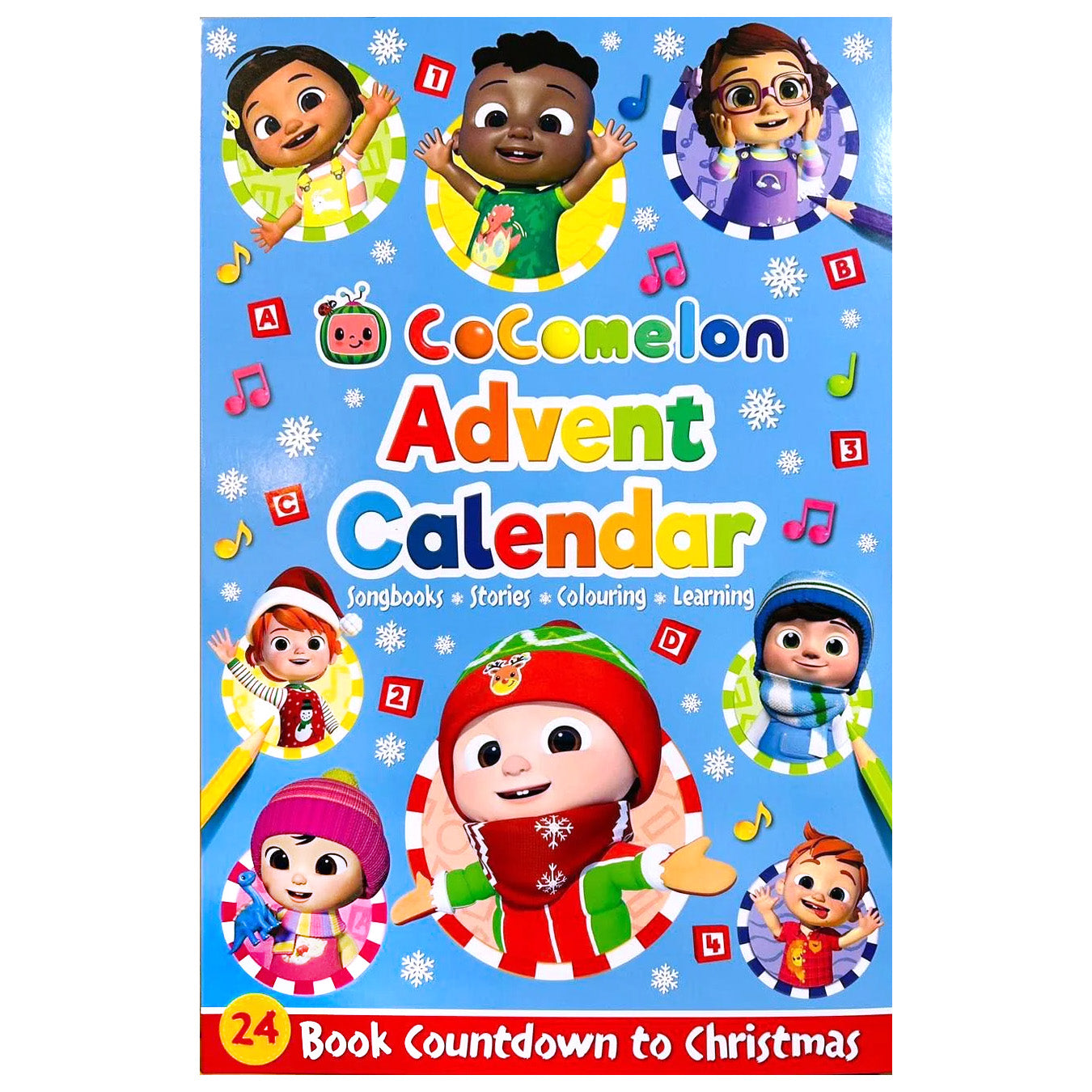 Cocomelon Advent Book Collection 24 books (published in 2023)