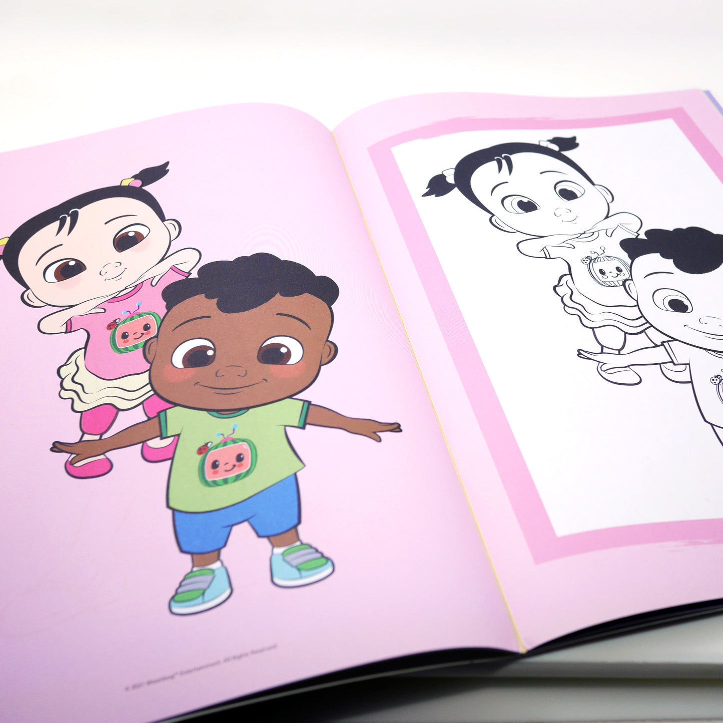 Cocomelon Copy colour book 24 pages