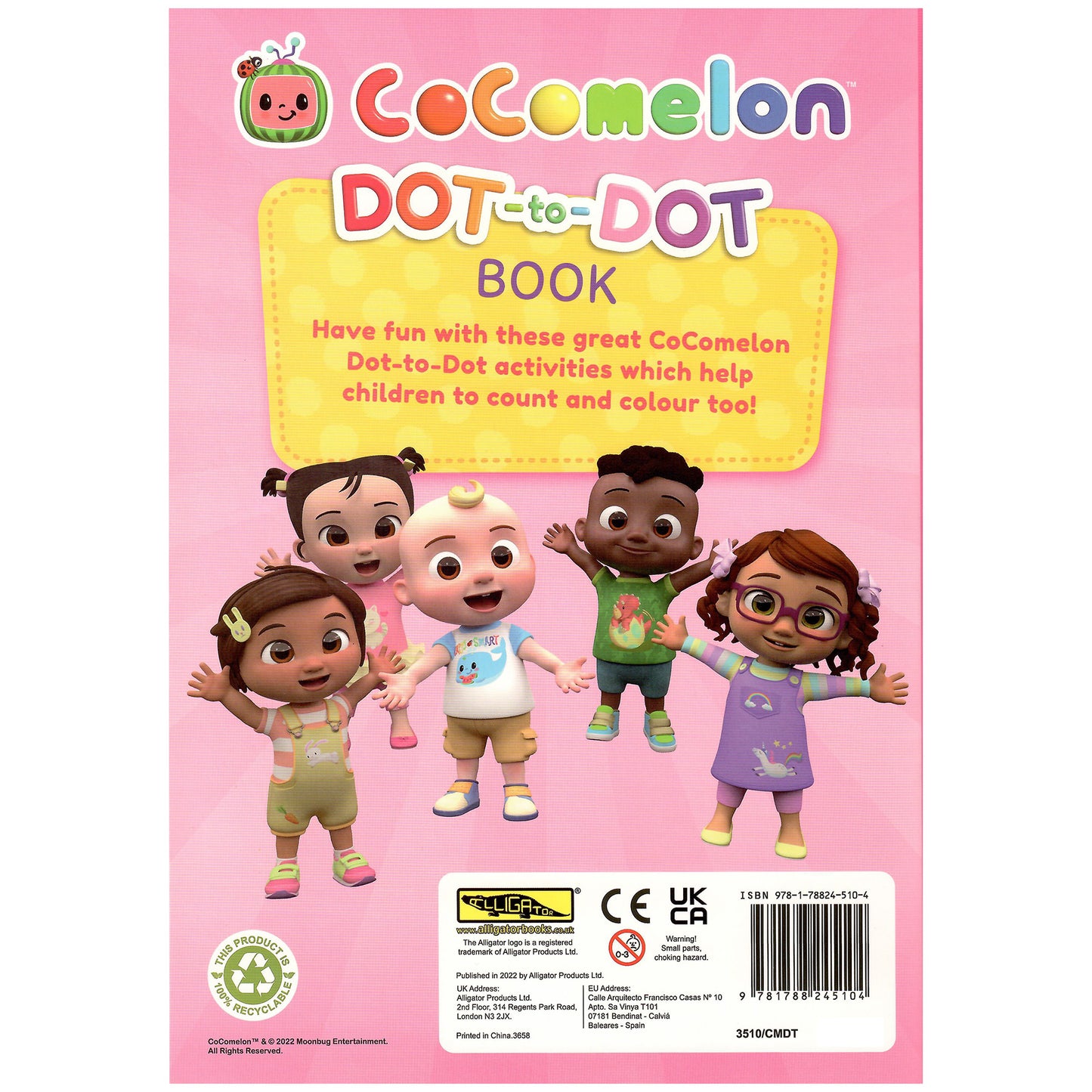 Cocomelon DOT-TO-DOT book