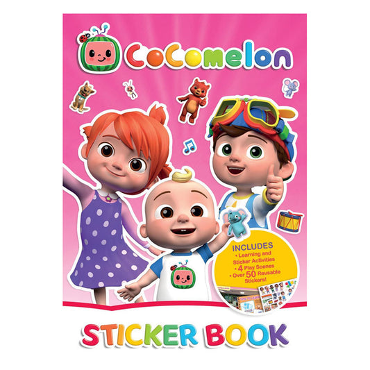 Cocomelon Sticker book 12 pages