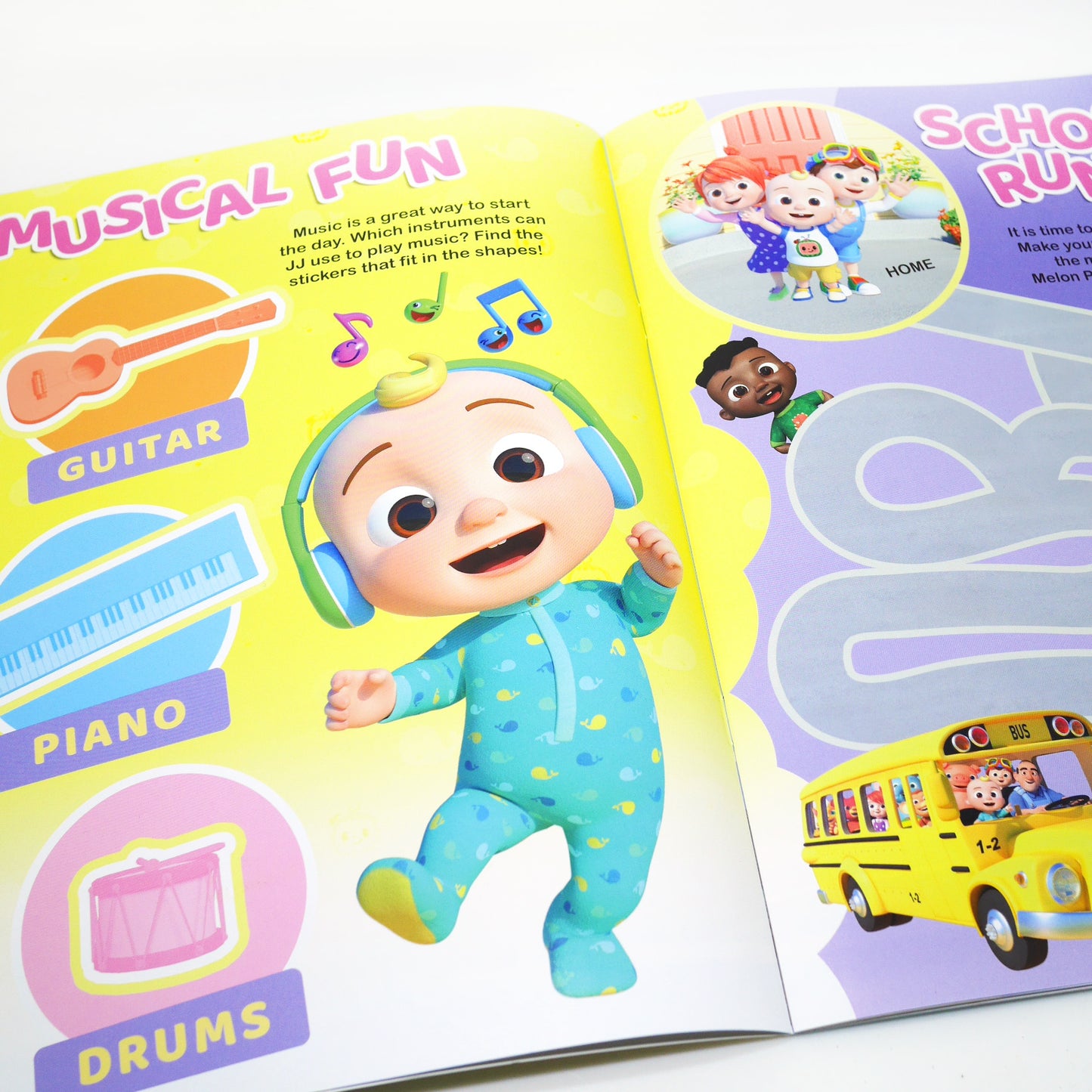 Cocomelon Sticker book 12 pages