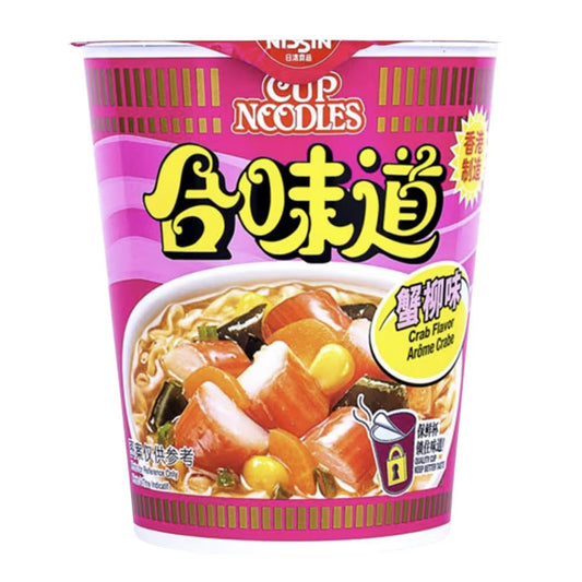 Nissin Cup Noodle (Crab Flavour)