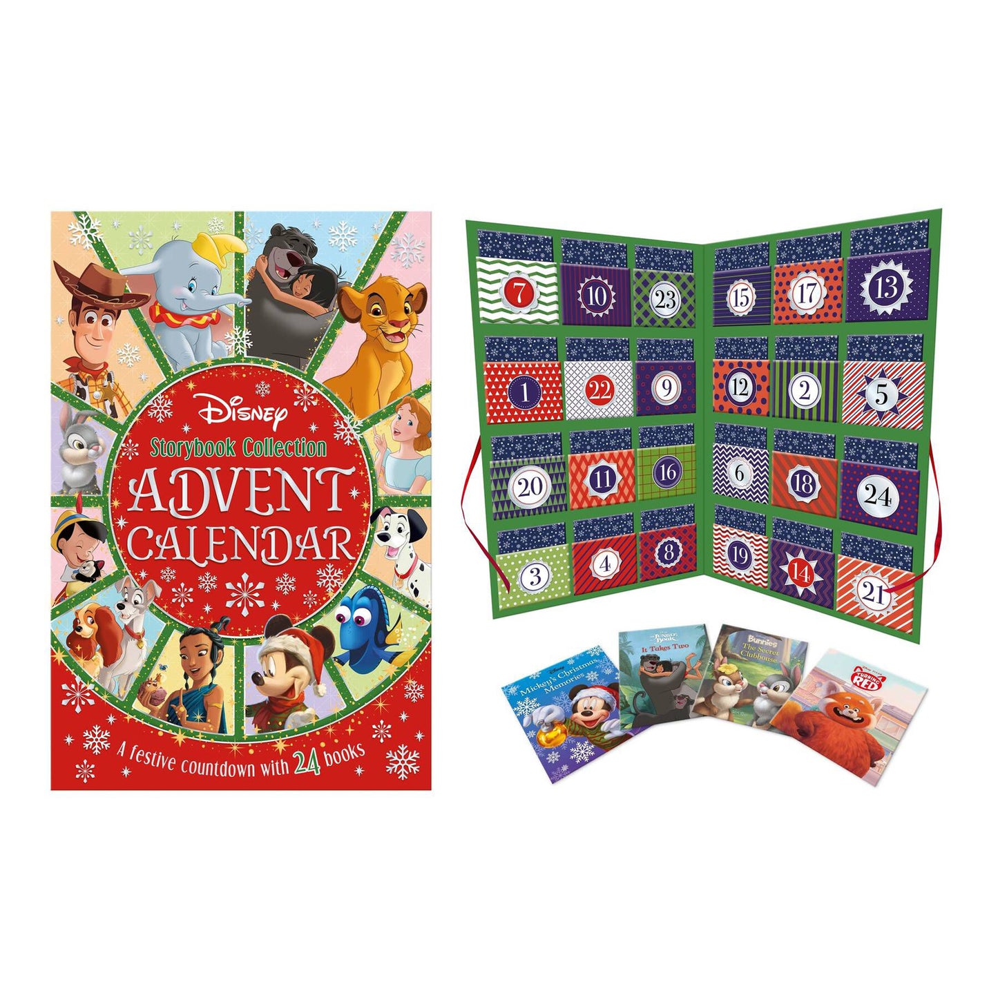 Disney Advent Book Collection 24 books (published in 2022)