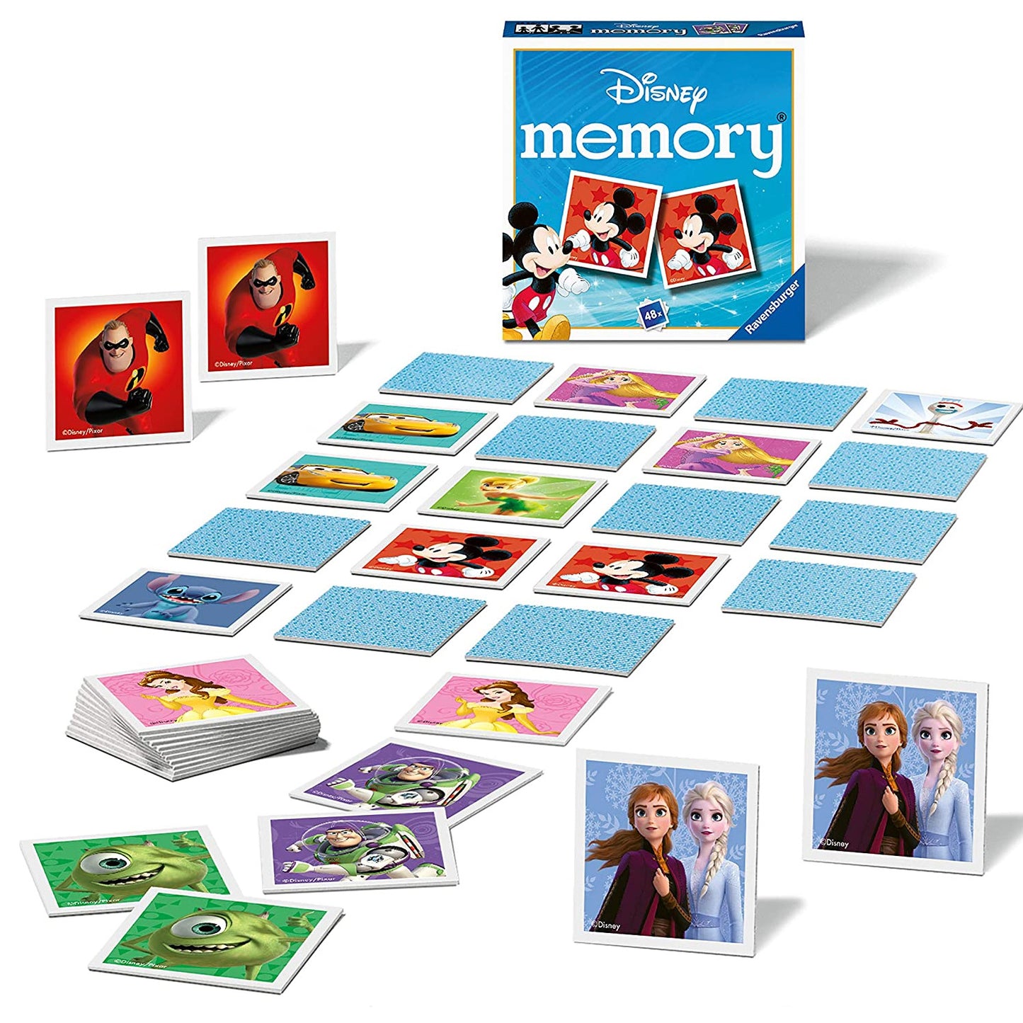 Disney 48 cards mini matching game