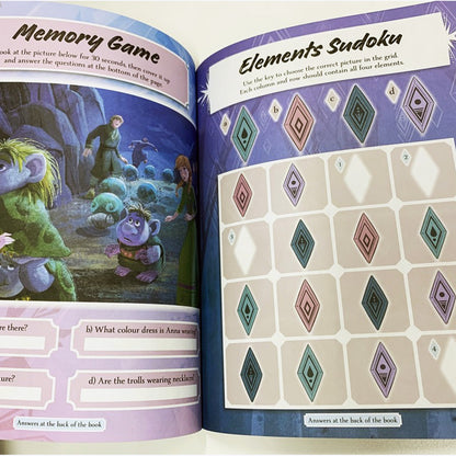 Disney Frozen 500 Stickers activity book