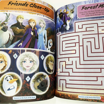 Disney Frozen 500 Stickers activity book