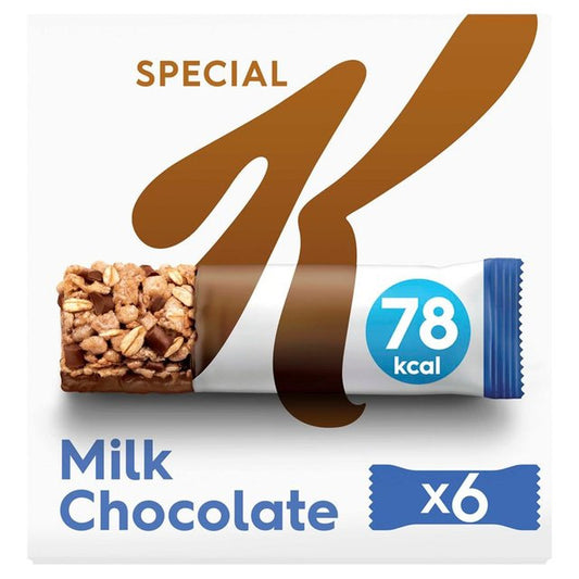 "Special K" Milk Chocolate Cereal Bar 6 x 20g