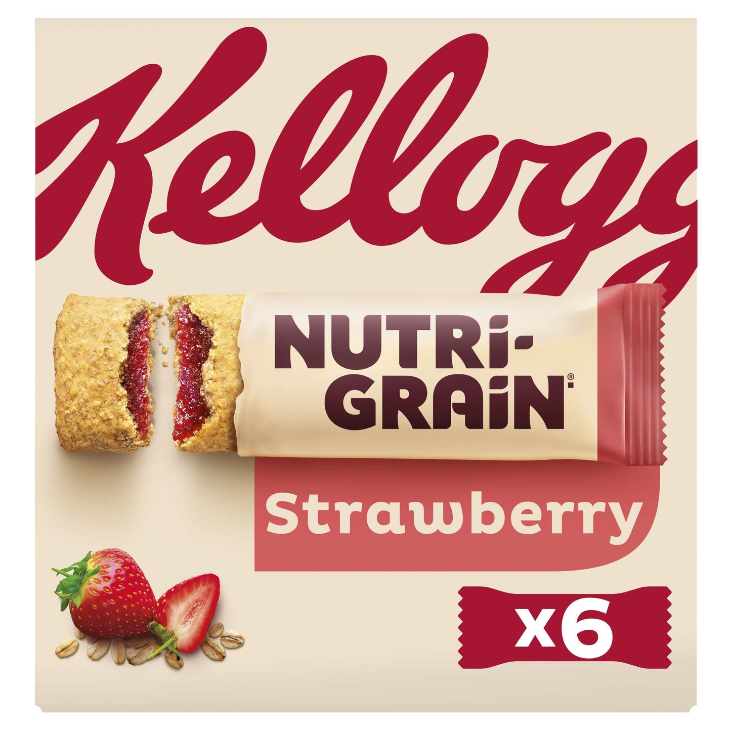 Nutri-Grain Strawberry 6 bars x 37g