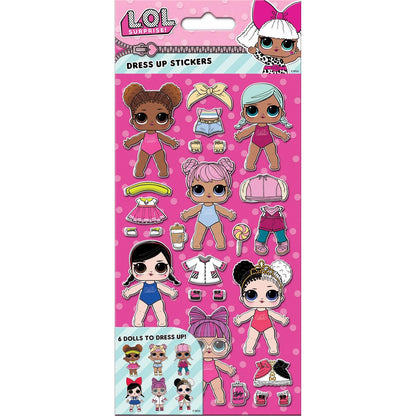 L.O.L. surprise Chunky Foam Dress Up Stickers