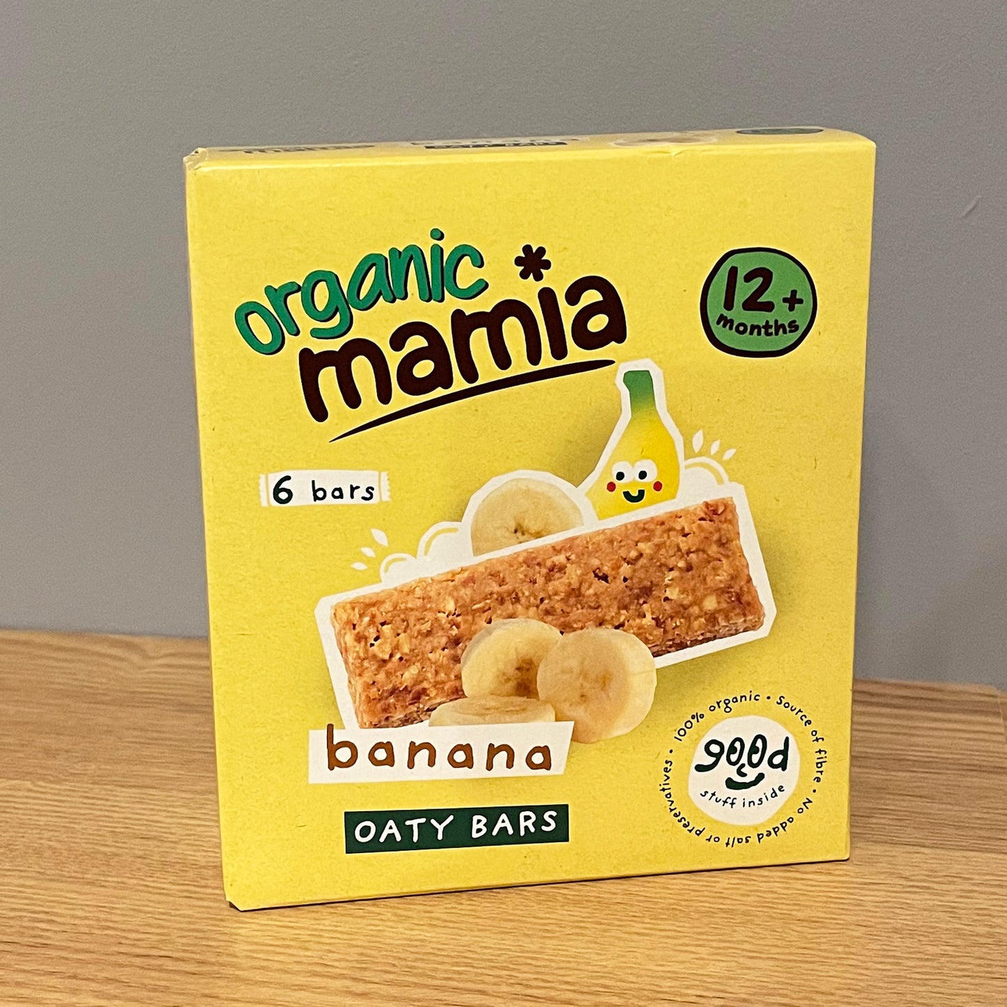 Organic Banana Soft Oaty Bars 6x25g