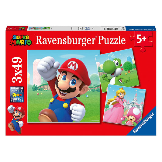 Super Mario 3x49 Piece Jigsaw Puzzle