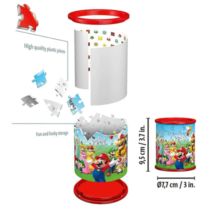 Super Mario Pencil Holder Puzzle 54 Pieces