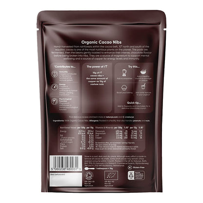 Organic Cacao Nibs 125g